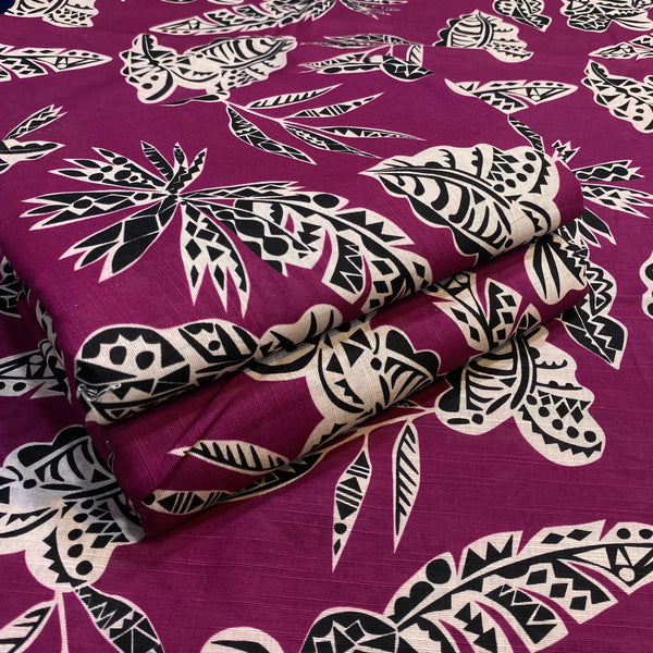 2PC Unstitched Digital Printed Khaddar Suit