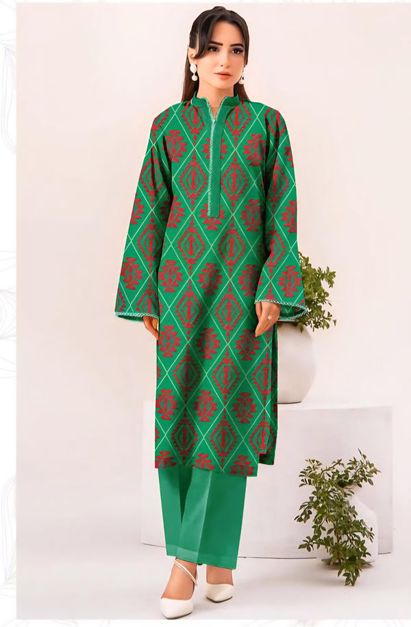 2 pcs Unstitched Lawn