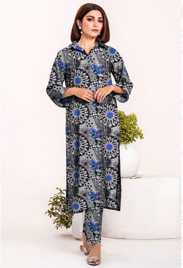 2 pcs Unstitched Lawn