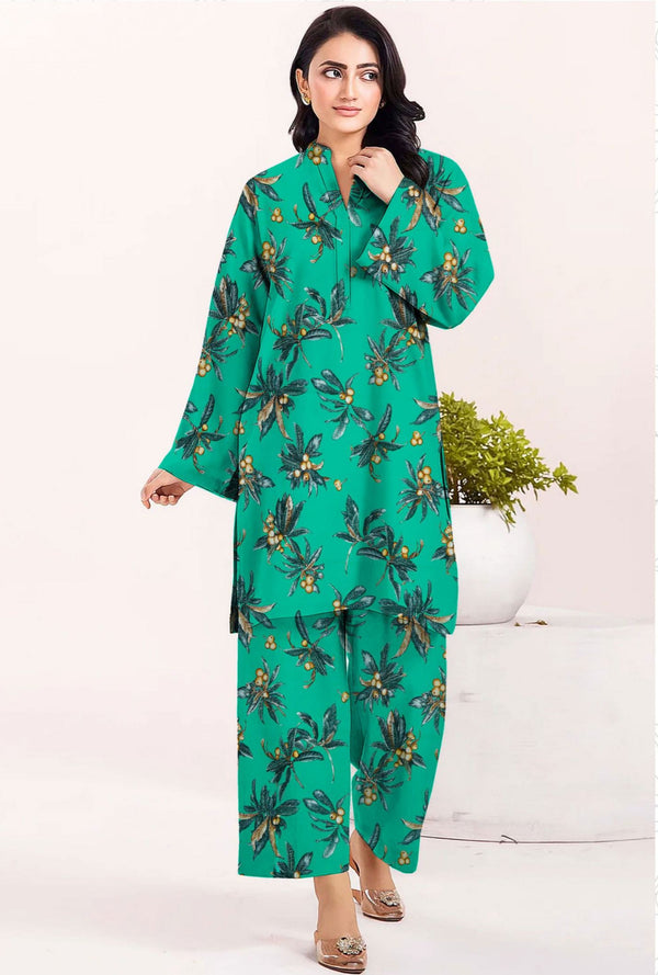 2 pcs Unstitched Lawn