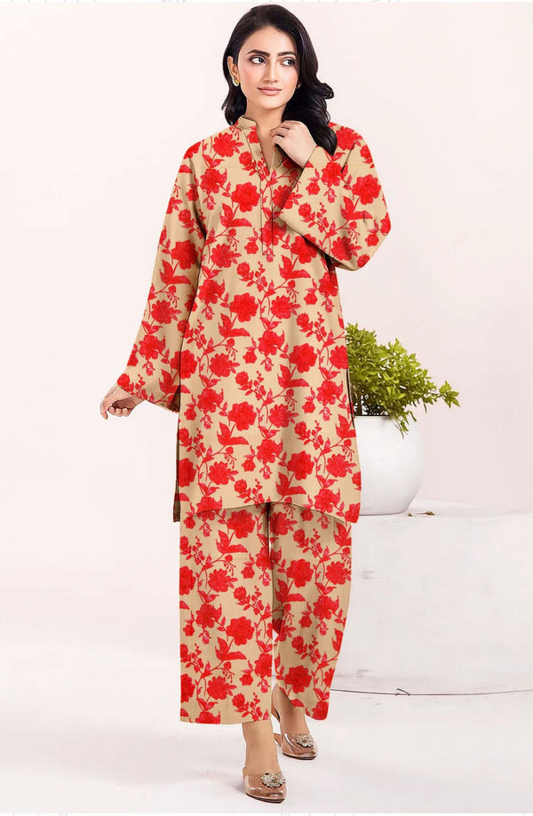 2 pcs Unstitched Lawn