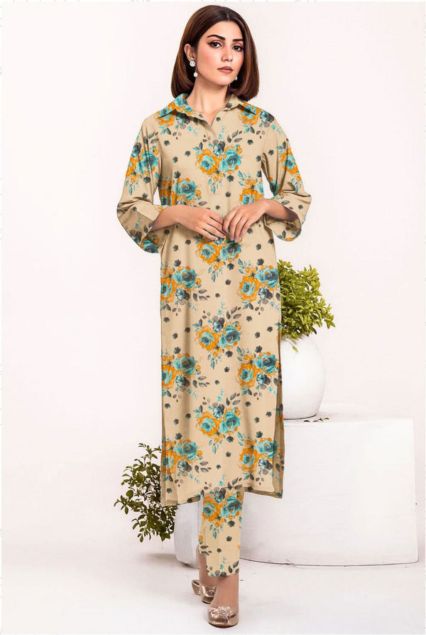 2 pcs Unstitched Lawn