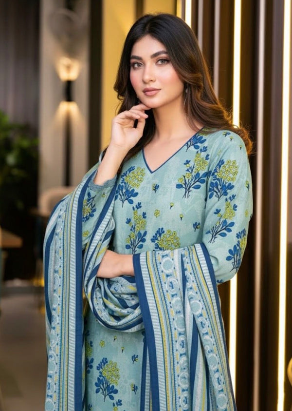 Bahar 3pcs Unstitched Digital Printed Viscose