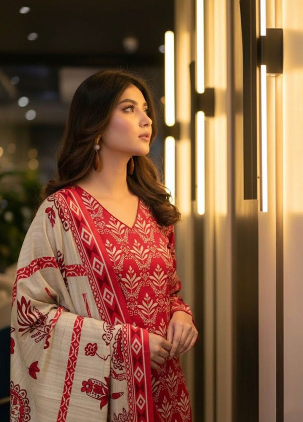 Zayan 3pcs Unstitched Digital Printed Viscose