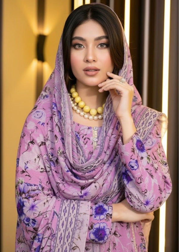 Saba 3pcs Unstitched Digital Printed Viscose