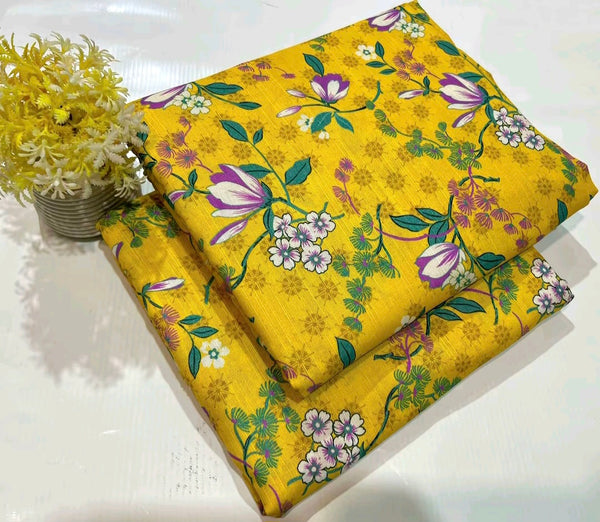 2PC Unstitched Digital Printed Khaddar Suit