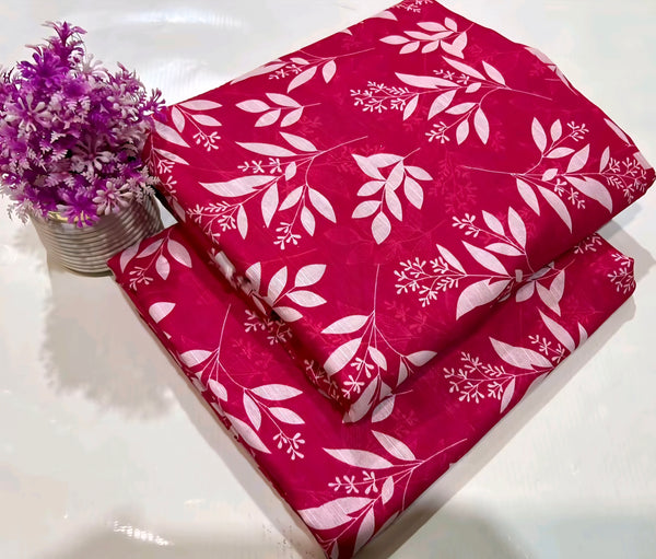 2PC Unstitched Digital Printed Khaddar Suit