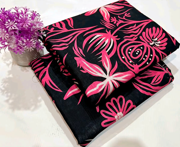 2PC Unstitched Digital Printed Khaddar Suit