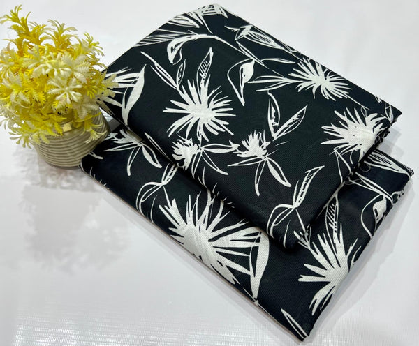 2PC Unstitched Digital Printed Khaddar Suit