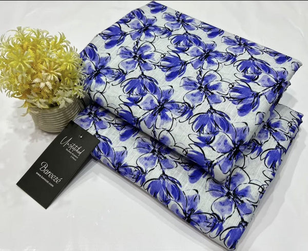 2PC Unstitched Digital Printed Khaddar Suit