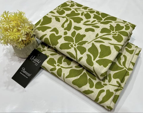 2PC Unstitched Digital Printed Khaddar Suit