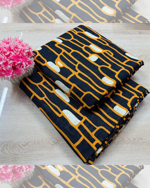 2PC Unstitched Digital Printed Khaddar Suit