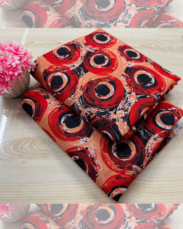 2PC Unstitched Digital Printed Khaddar Suit